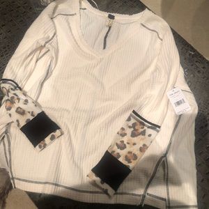 NEW!! Free People Long Sleeve Top
